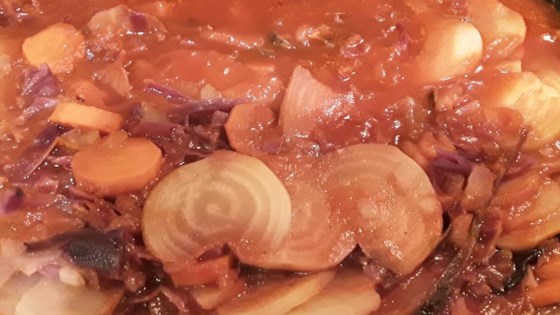 Russian Cabbage Borscht