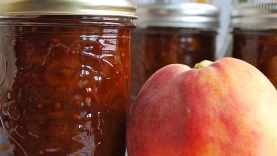 Spicy Peach Chutney