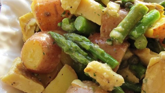 Red Potato, Asparagus, and Artichoke Salad