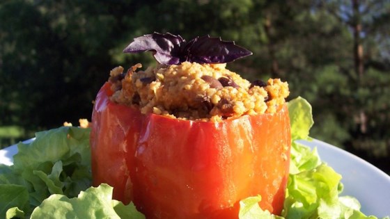 Millet-Stuffed Peppers