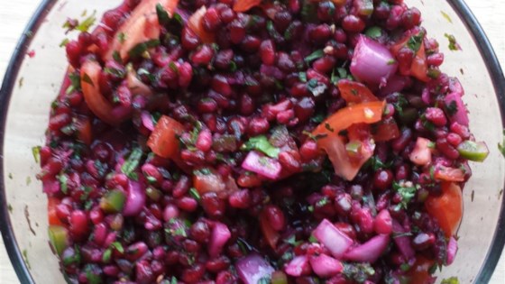 Herbed Pomegranate Salsa