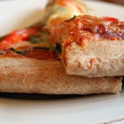 Amazing Whole Wheat Pizza Crust