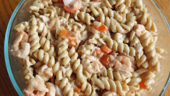 Mom's Seafood Pasta Salad for a Crowd