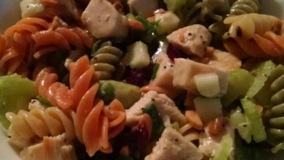 Poppy Seed Chicken Pasta Salad