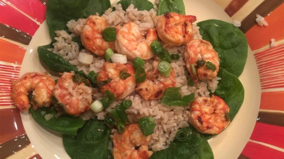 Healthier Marinated Grilled Shrimp