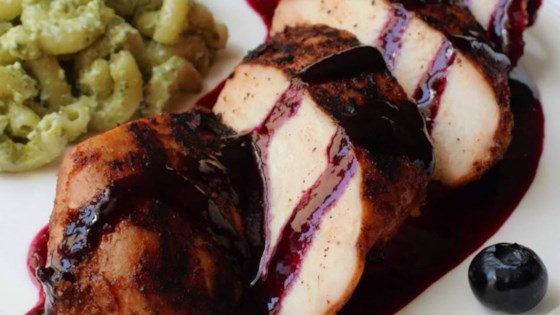 Red, White, and Blueberry Grilled Chicken