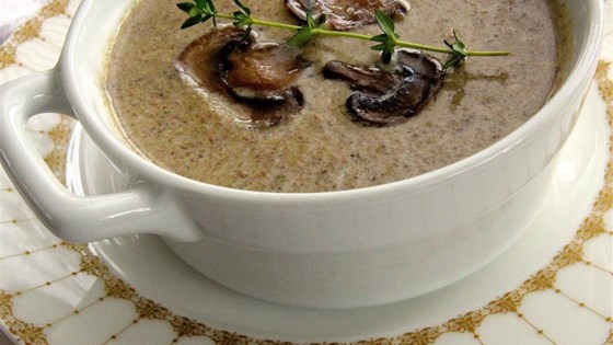 Chef John's Creamy Mushroom Soup 