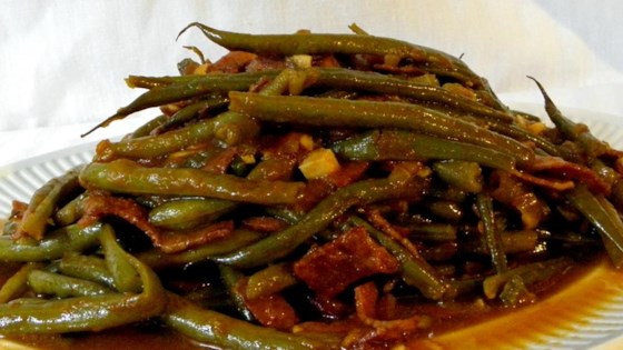 Slow-Cooked Green Beans