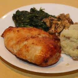 Sweet Mustard Chicken Bake