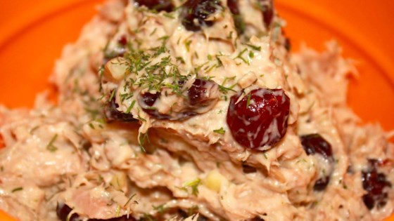 Tuna Salad with Cranberries